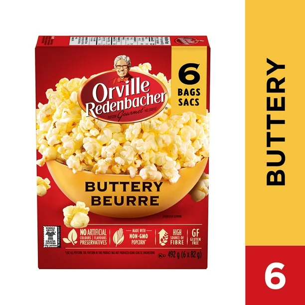 Orville Redenbacher Microwave Buttery Popcorn